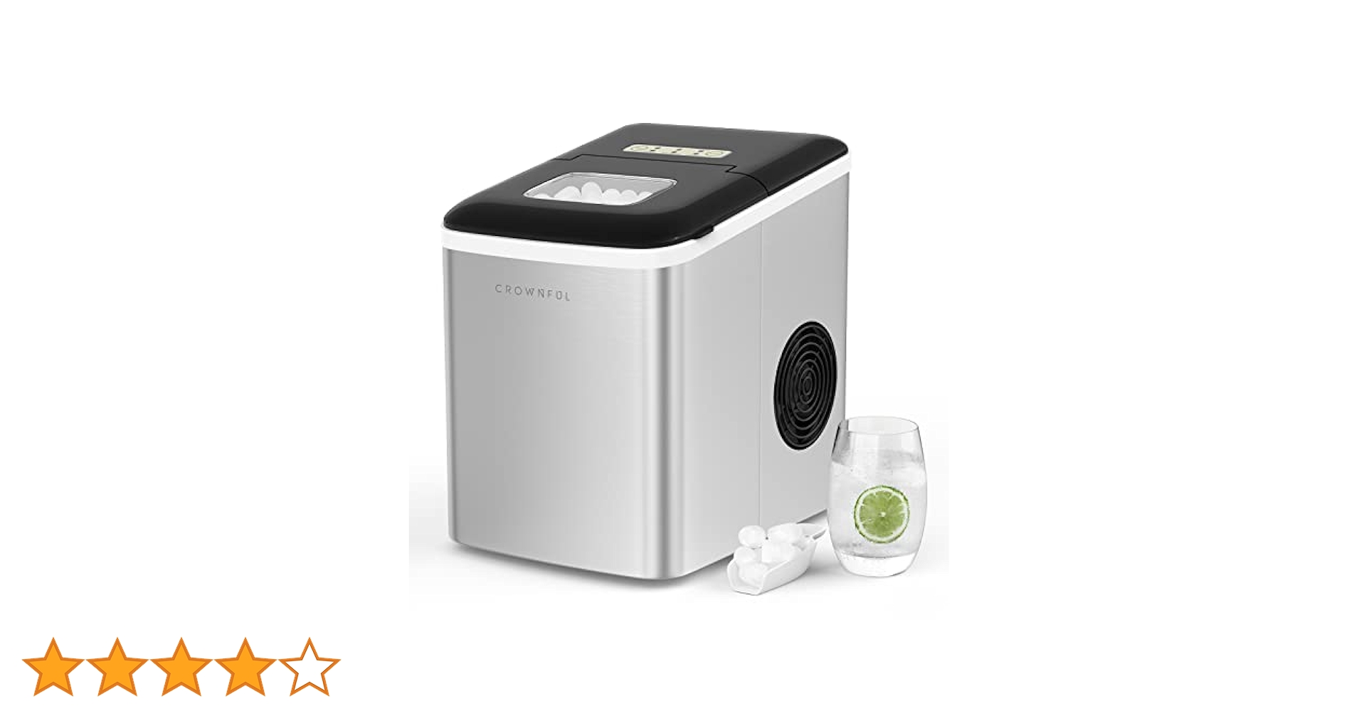 極美品 送料無料 CROWNFUL 製氷機 家庭用 高速製氷 自動洗浄機能 Amazon.co.jp: CROWNFUL 製氷機 家庭用 【高速製氷 自動洗浄機能